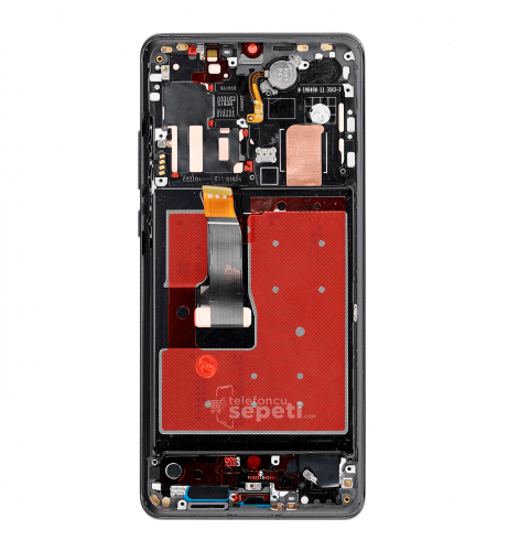 Huawei P30 Pro Dokunmatik Ekran Siyah Çıtalı %100 Orijinal