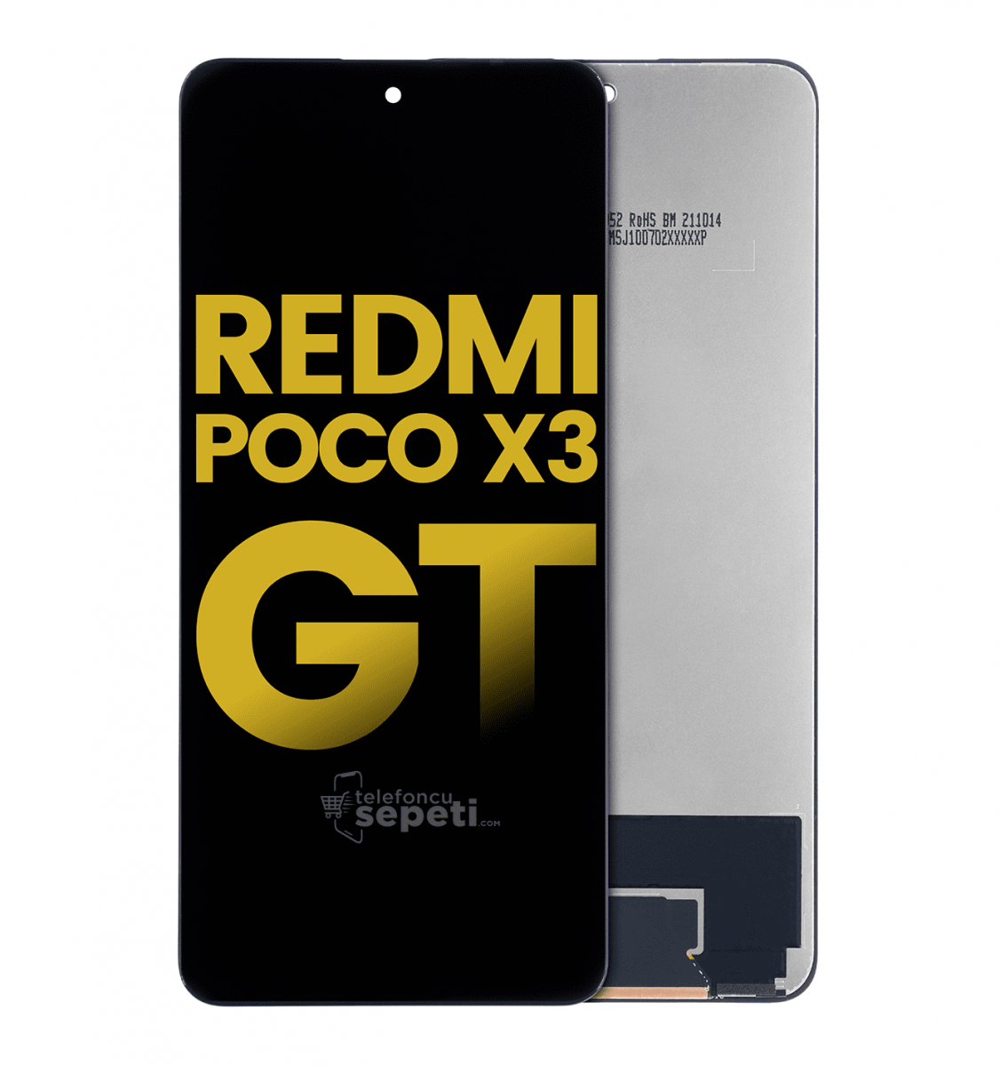 Poco x3 Gt Ekran Dokunmatik Siyah Çıtasız %100 Orijinal