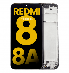 Xiaomi Redmi 8 Ekran Dokunmatik Siyah Çıtalı Orjinal