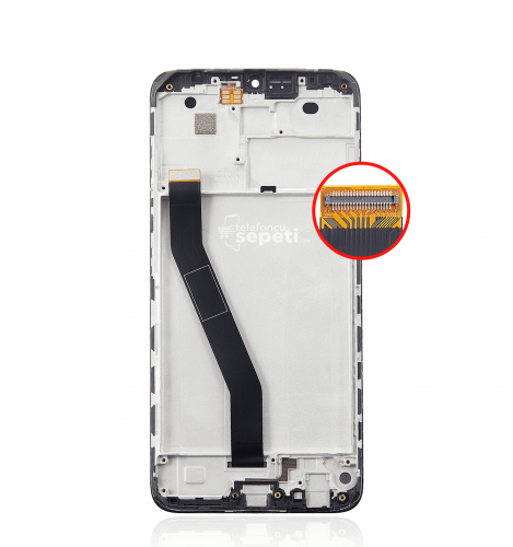 Xiaomi Redmi 8 Ekran Dokunmatik Siyah Çıtalı %100 Orijinal