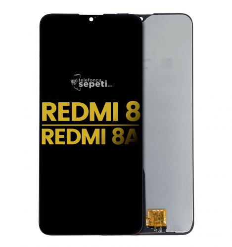 Xiaomi Redmi 8 Ekran Dokunmatik Siyah Çıtasız %100 Orijinal