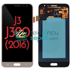 Samsung Galaxy J3 J320 Ekran Dokunmatik Gold Oled Üstün Kalite