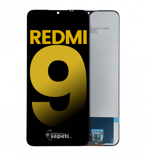 Xiaomi Redmi 9 Ekran Dokunmatik Siyah Çıtasız %100 Orijinal