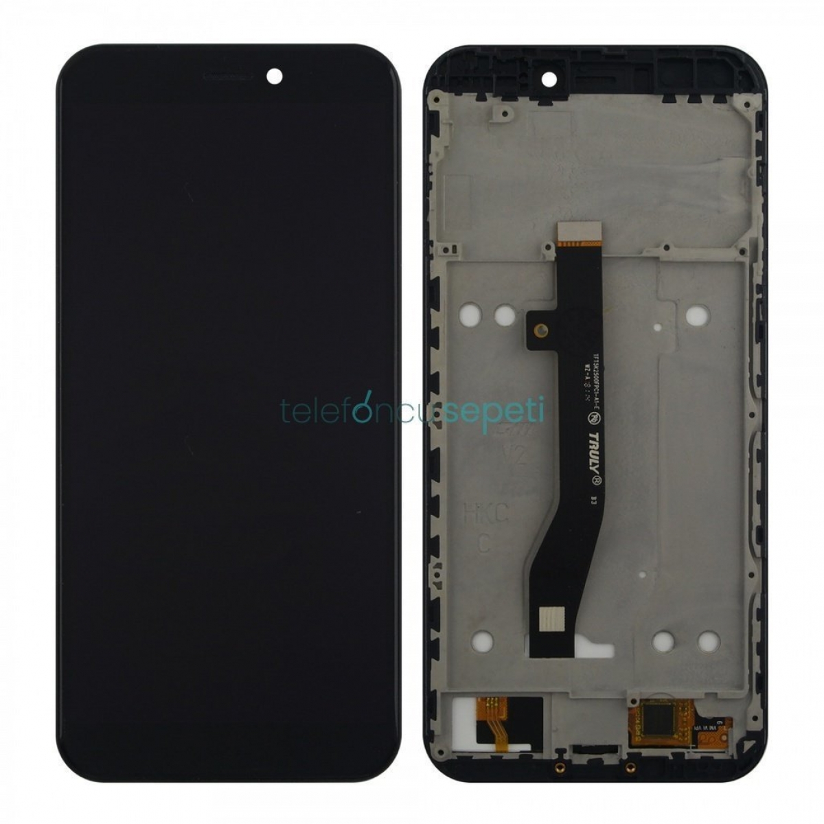 General Mobile Discovery Gm8 Go Ekran Dokunmatik Siyah Çıtalı Orjinal