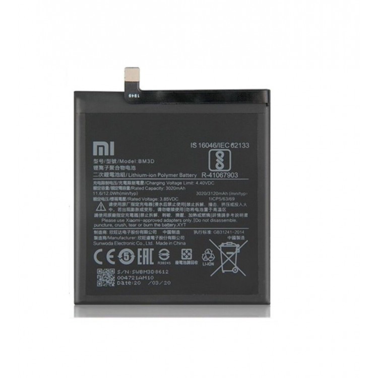 Xiaomi Mi 8se Batarya Pil Orijinal BM3D
