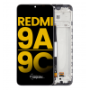 Xiaomi Redmi 9c Ekran Dokunmatik Siyah Çıtalı Orjinal