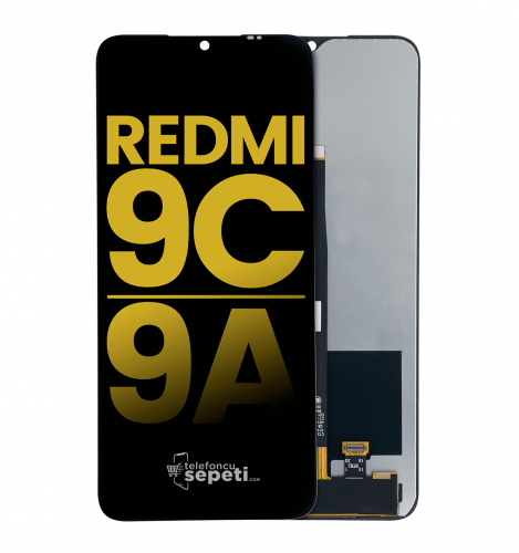 Xiaomi Redmi 9a Ekran Dokunmatik Siyah Çıtasız %100 Orijinal