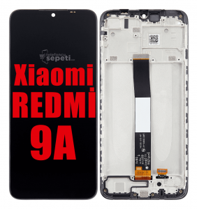 Xiaomi Redmi 9a Ekran Dokunmatik Siyah Çıtalı %100 Birebir Ürün