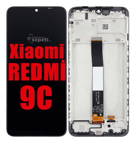 Xiaomi Redmi 9c Ekran Dokunmatik Siyah Çıtalı %100 Birebir Ürün