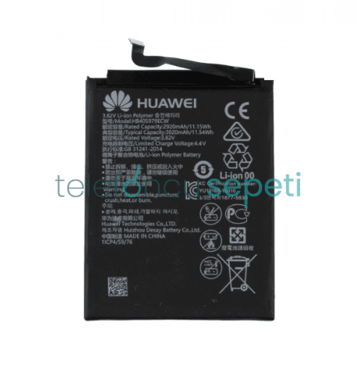 Huawei Y5 Prime 2018 Batarya Pil