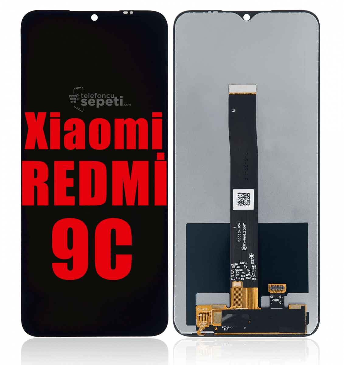 Xiaomi Redmi 9c Ekran Dokunmatik Siyah Çıtasız %100 Birebir Ürün