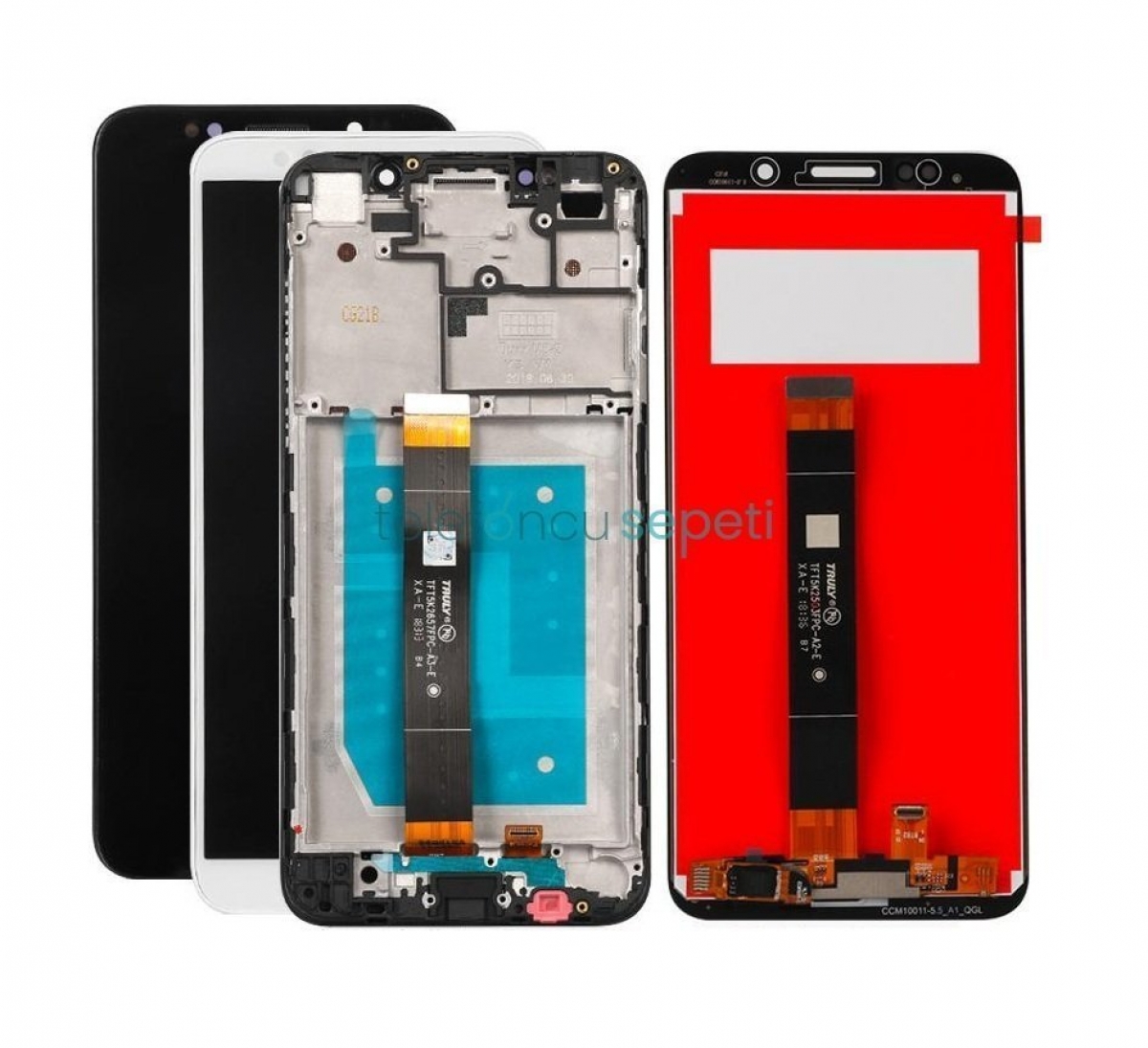 Huawei Y5 Prime 2018 Ekran Dokunmatik Siyah Çıtasız