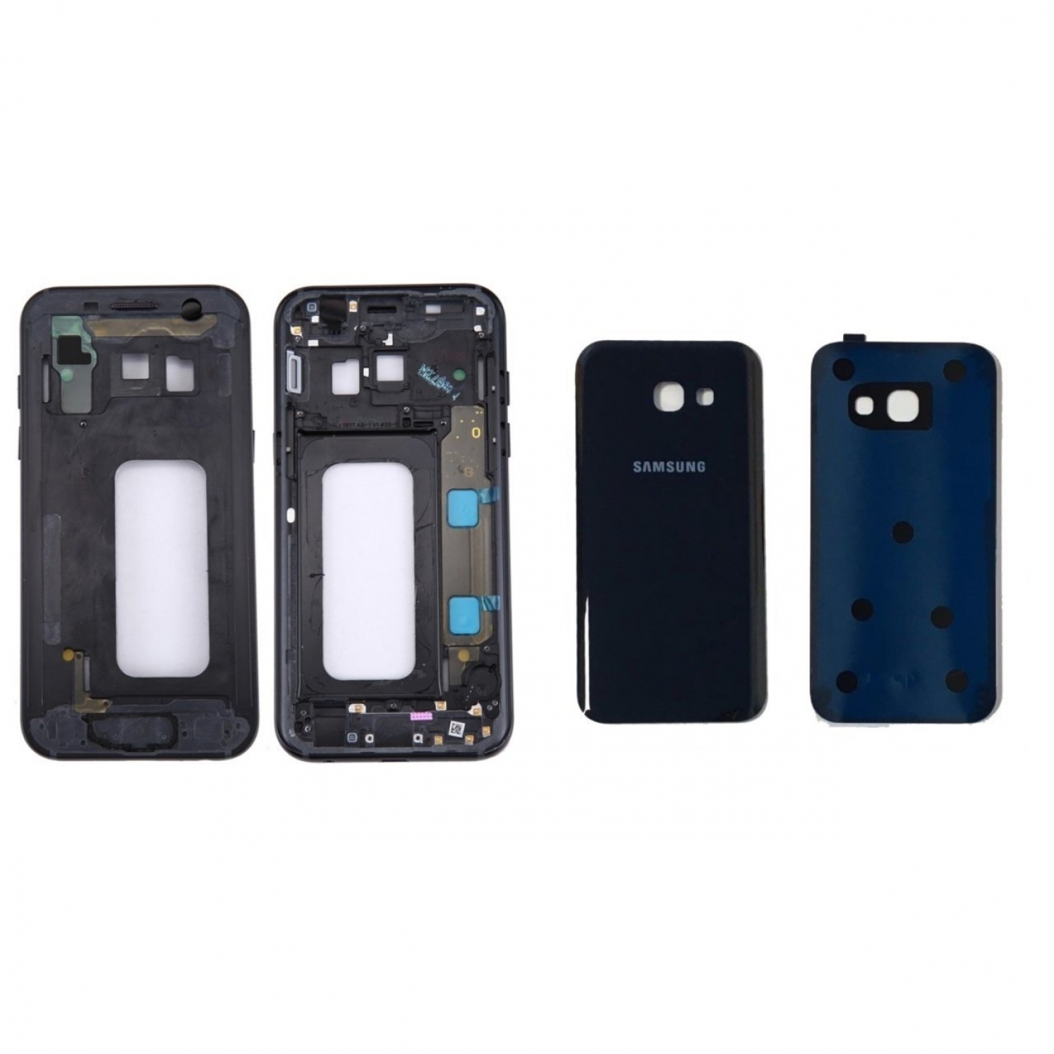 Samsung Galaxy A320 Kasa Kapak Siyah