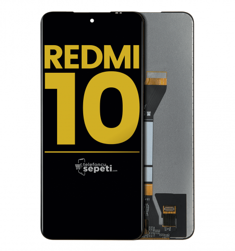 Xiaomi Redmi 10 Ekran Dokunmatik Siyah Çıtasız %100 Orijinal