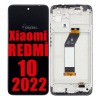 Xiaomi Redmi 10 2022 Ekran Dokunmatik Siyah Çıtalı A Plus Kalite