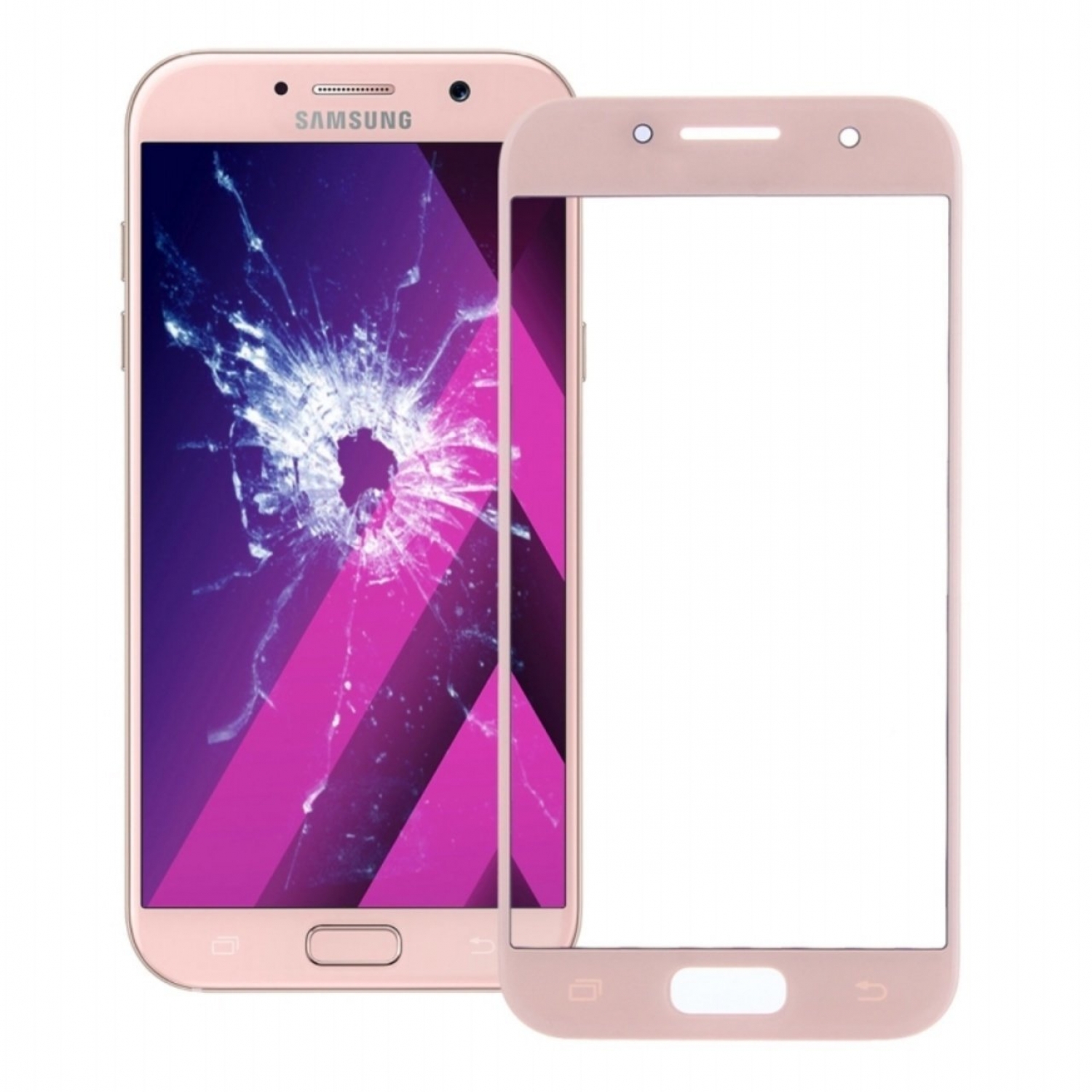 Samsung Galaxy A320 Lens Ocalı Rose