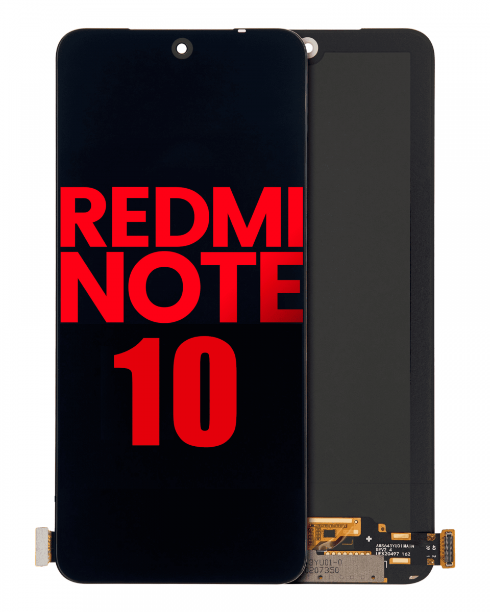 Xiaomi Redmi Note 10 Ekran Dokunmatik Siyah Çıtasız Oled Üstün Kalite