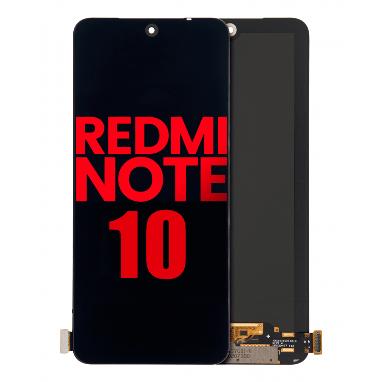 Xiaomi Redmi Note 10 Ekran Dokunmatik Siyah Çıtasız Oled Üstün Kalite