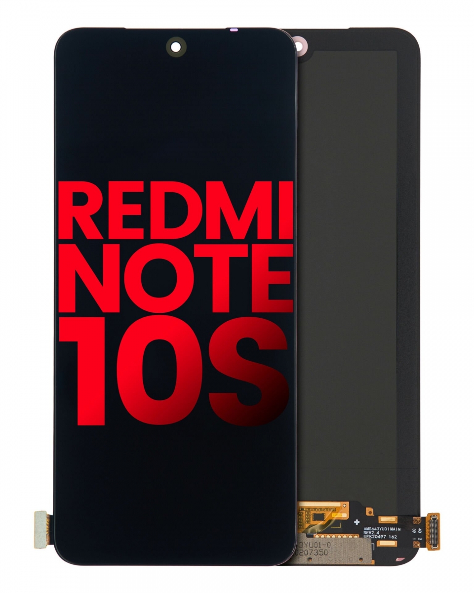 Xiaomi Redmi Note 10s Ekran Dokunmatik Siyah Çıtasız Oled Üstün Kalite