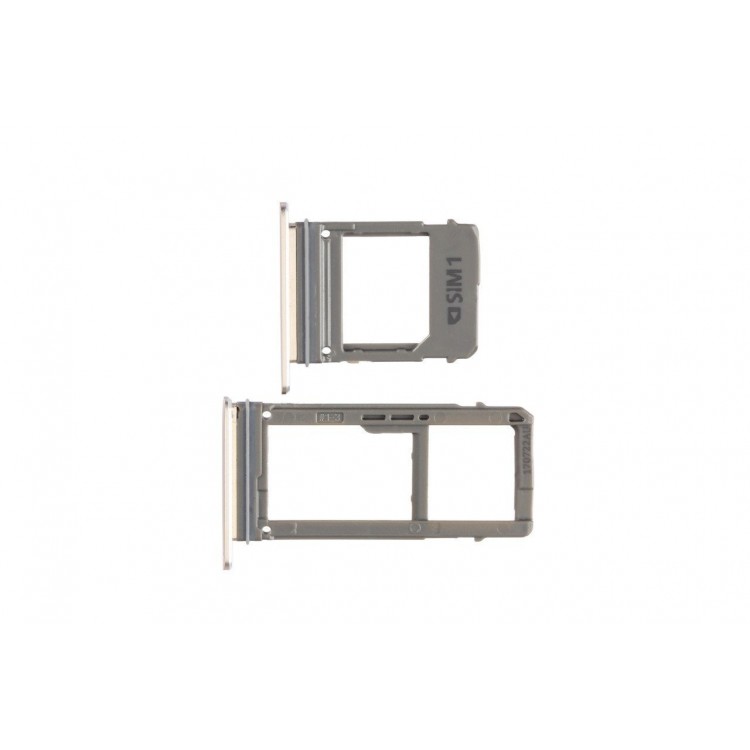 Samsung Galaxy A320 Sim Kart Tepsisi Gold Çift