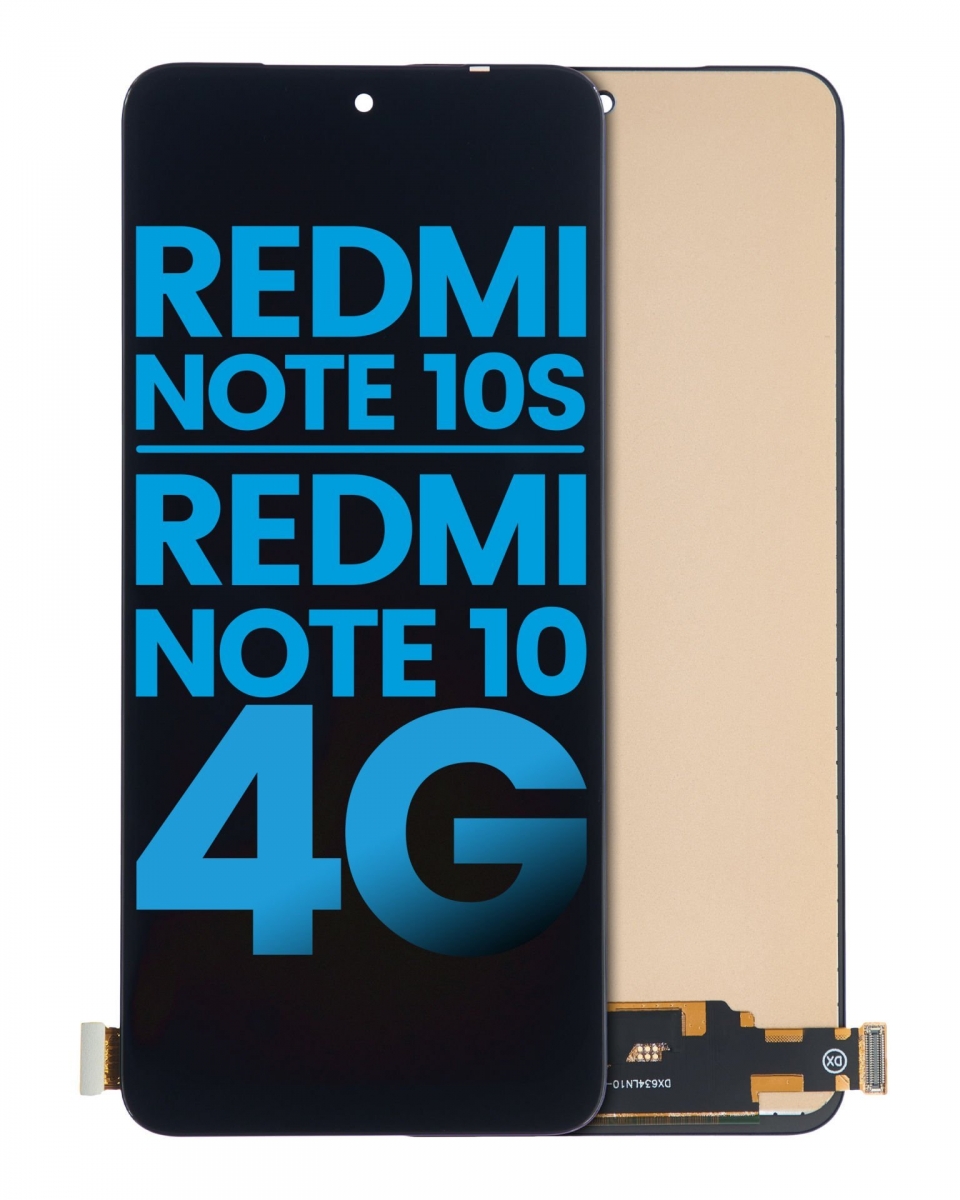 Xiaomi Redmi Note 10s Ekran Dokunmatik Siyah Çıtasız A Plus Kalite