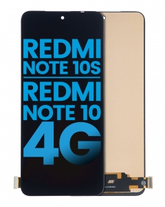 Xiaomi Redmi Note 10s Ekran Dokunmatik Siyah Çıtasız A Plus Kalite