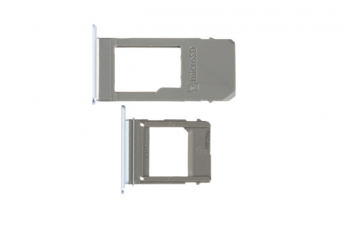 Samsung Galaxy A320 Sim Kart Tepsisi Mavi Çift