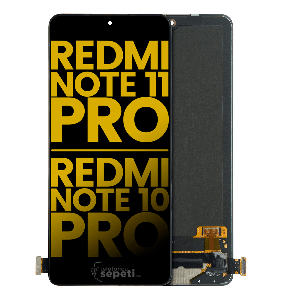 Xiaomi Redmi Note 11 Pro Ekran Dokunmatik Siyah %100 Orijinal