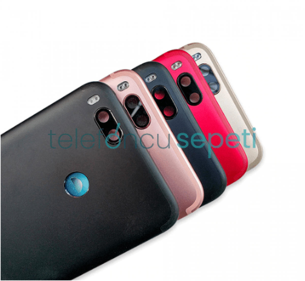 Xiaomi Mi A1 Kasa Kapak Pil Kapağı Rose Gold