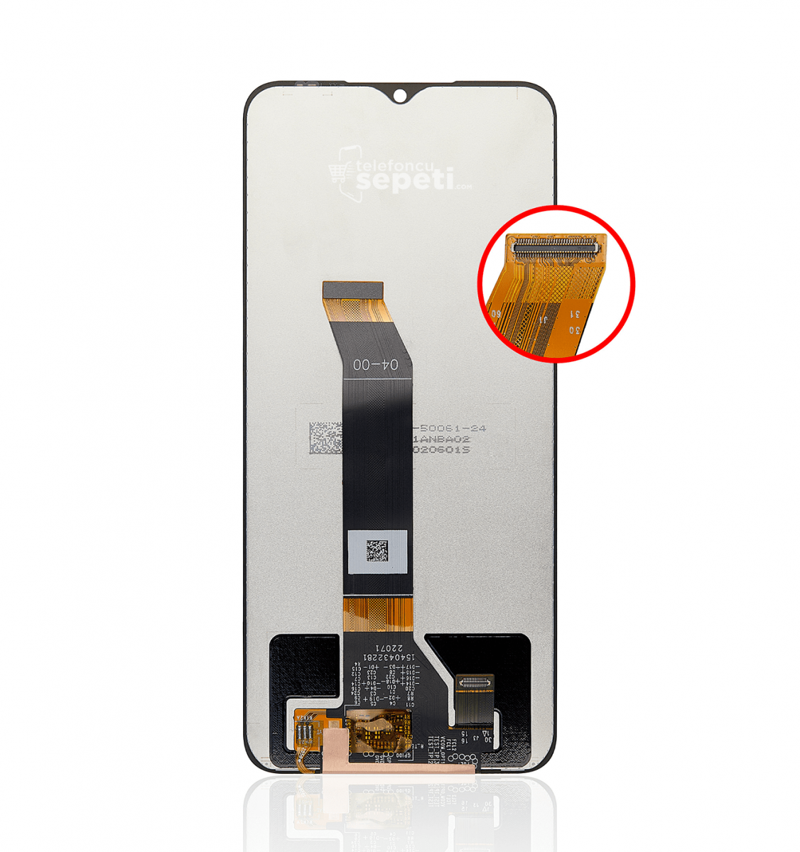 Xiaomi Redmi Note 11e Ekran Dokunmatik Siyah Çıtasız Orjinal