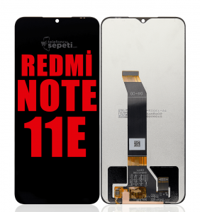 Xiaomi Redmi Note 11e Ekran Dokunmatik Siyah Çıtasız A Plus Kalite