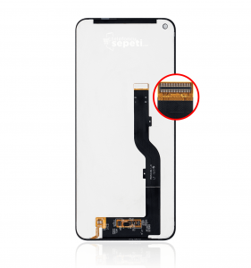 TCL 10L (T770H) Ekran Dokunmatik Siyah Çıtasız A  Plus Kalite