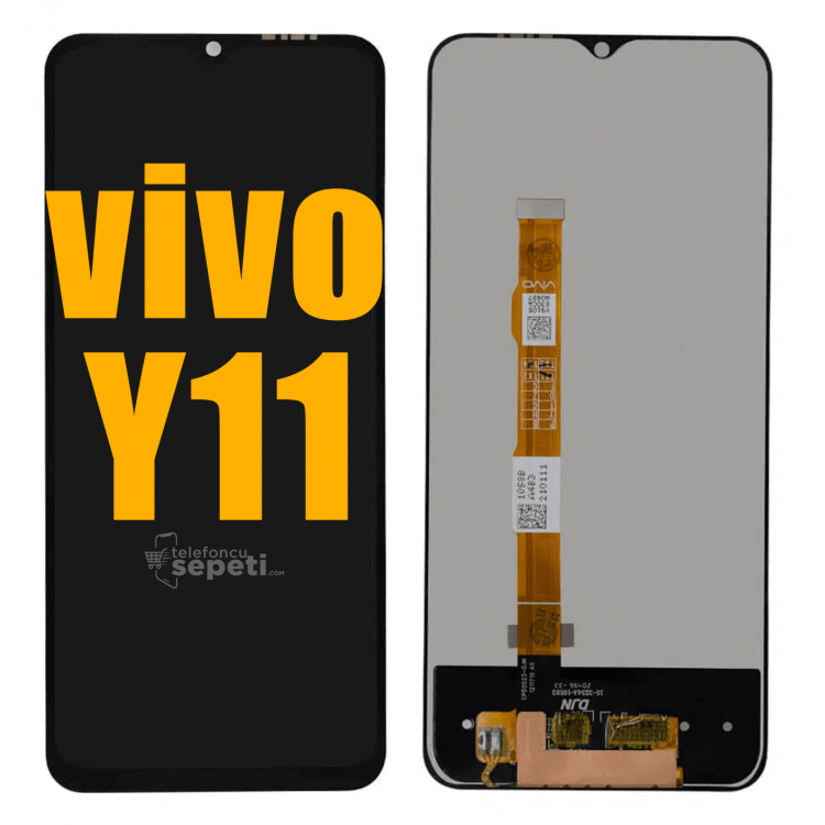 Vivo Y11 Ekran Dokunmatik Siyah Çıtasız A Plus Kalite