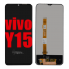 Vivo Y15 Ekran Dokunmatik Siyah Çıtasız Orjinal