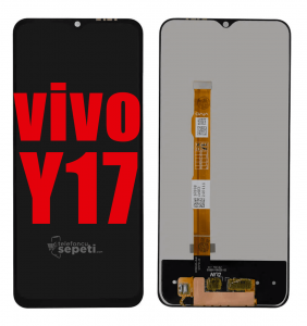 Vivo Y17 Ekran Dokunmatik Siyah Çıtasız Orjinal
