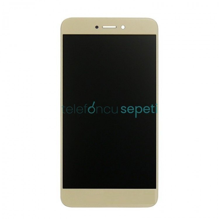 Huawei P9 Lite 2017 Ekran Dokunmatik Gold Çıtasız