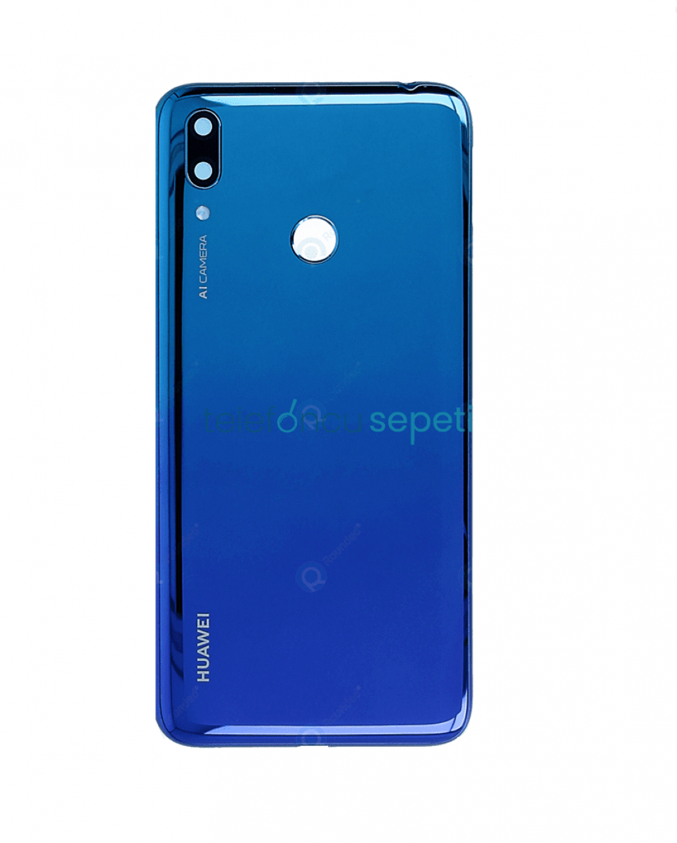 Huawei Y7 2019 Arka Kapak Mavi