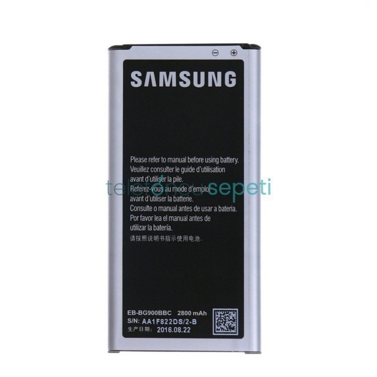 Samsung Galaxy S5 G900 Batarya Pil Orjinal EB-BG900BBC