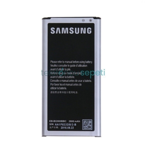 Samsung Galaxy S5 G900 Batarya Pil Orjinal EB-BG900BBC