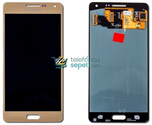 Samsung Galaxy A5 A500 Ekran Dokunmatik Gold %100 Oled