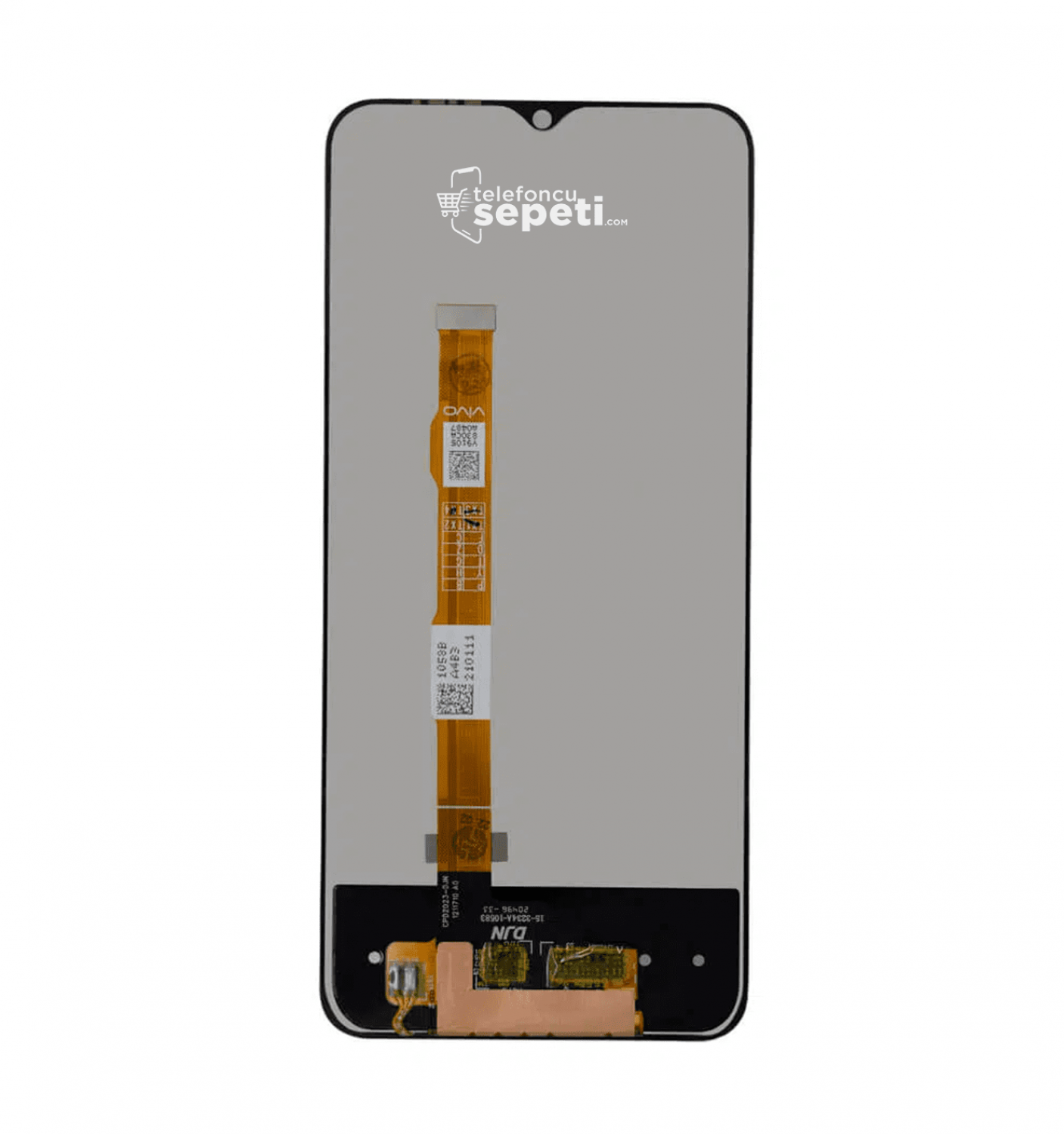 Vivo Y20 Ekran Dokunmatik Siyah Çıtasız Orjinal