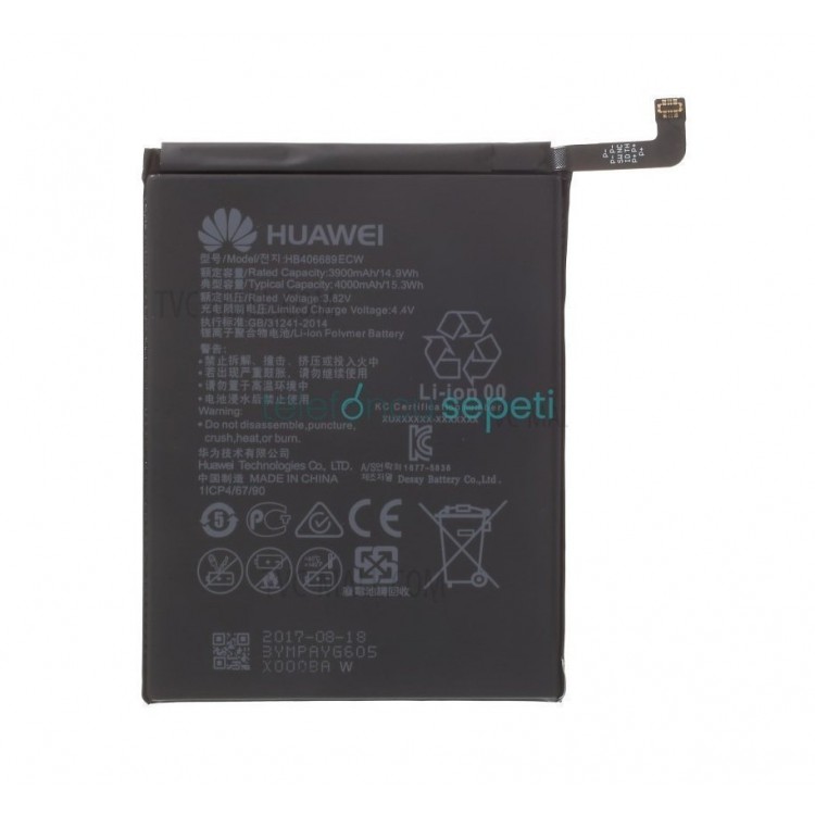 Huawei Y7 2019 Batarya Pil Orjinal