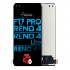 Oppo Reno 4 Ekran Dokunmatik Siyah Çıtasız A Plus Kalite