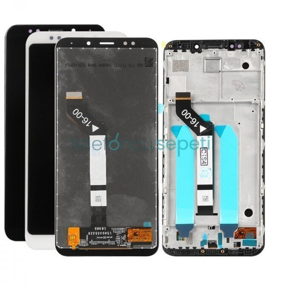 Xiaomi Redmi 5 Plus Ekran Dokunmatik Beyaz Çıtalı