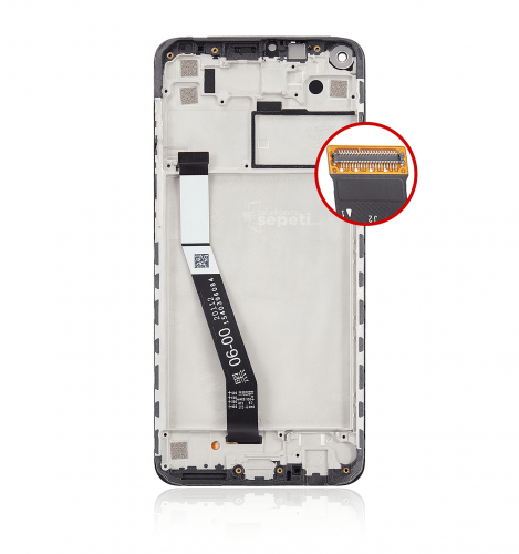 Xiaomi Redmi Note 9 Lcd Ekran Dokunmatik Siyah Çıtalı %100 Orijinal