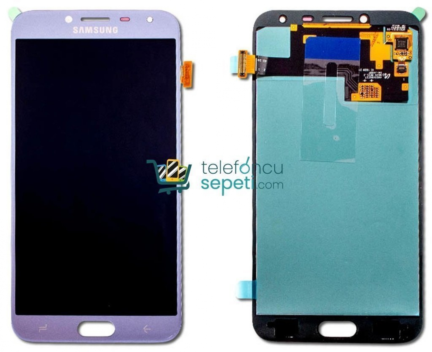 Samsung Galaxy J4 J400 Ekran Dokunmatik Silver Oled Üstün Kalite