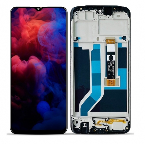 Oppo A5s Ekran Dokunmatik Siyah Çıtalı %100 Orijinal 