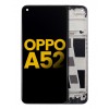 Oppo A52 Ekran Dokunmatik Siyah Çıtalı Orjinal