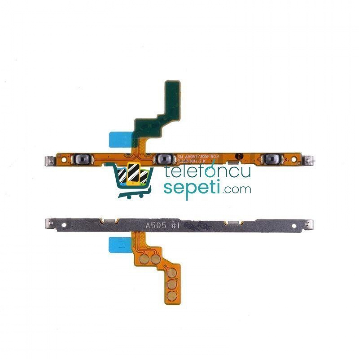 Samsung Galaxy A50 A505 On Off Power Yan Ses Filmi