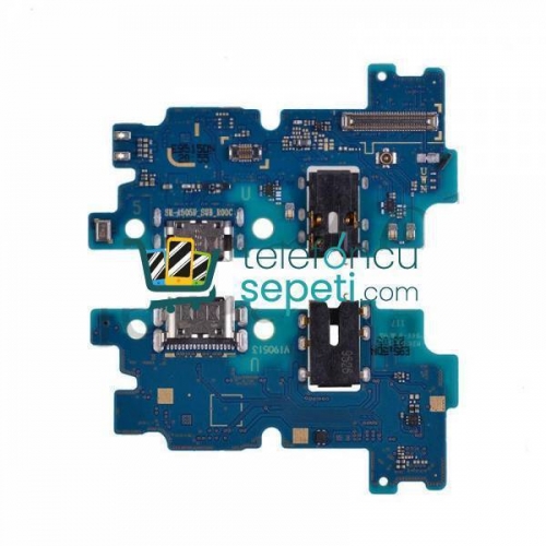 Samsung Galaxy A50 A505 Şarj Soketli Kulaklık Soketli Mikrofon Bordu Orjinal